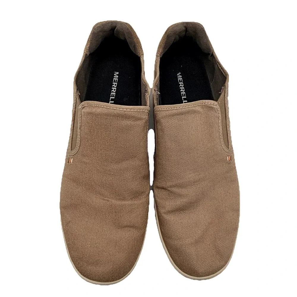 Merrell Shoes Men's Sz 11 Tan Jungle Moc‎ Casual Dark Earth
